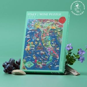 Italy Wine Puzzle by Water & Wine